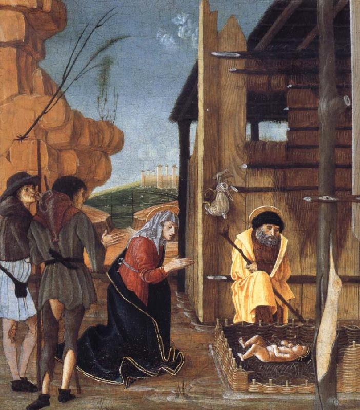 BUTINONE, Bernardino Jacopi The Adoration of the Shepherds Germany oil painting art